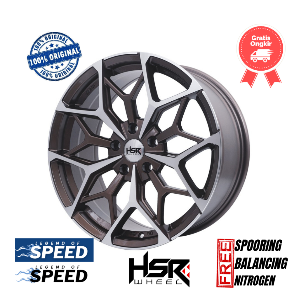 Velg HSR Ring 18 MYTH01 (HRV,CRV,Xpander,Innova,Brv,Terios Dll)