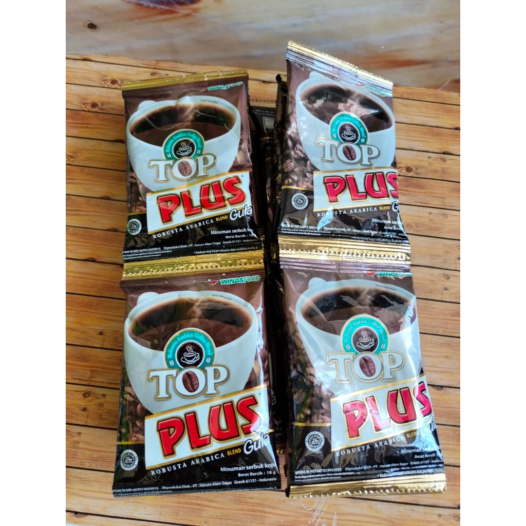 

TOP COFFEE KOPI PLUS (5 SASET) 18 GRAM