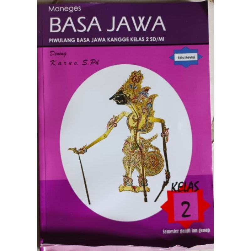 

buku Bahasa Jawa edisi revisi