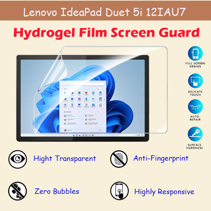 Lenovo IdeaPad Duet 5i 12.4 Hydrogel Screen Guard Protector Antigores