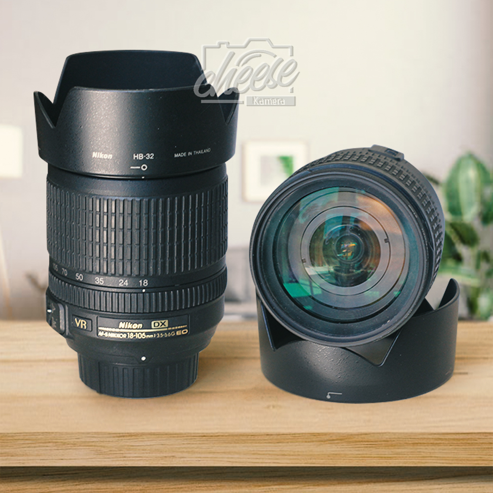 LENSA NIKON 18-105MM SAPUJAGAT WIDE ZOOM MURAH