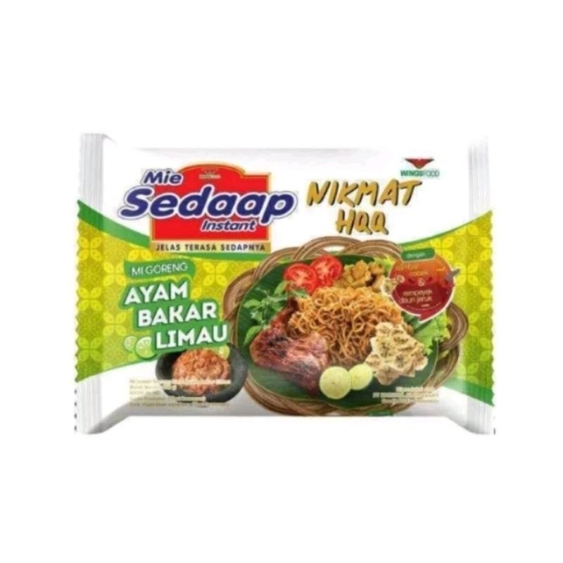 

mie sedaap goreng ayam bakar limau 89 gr