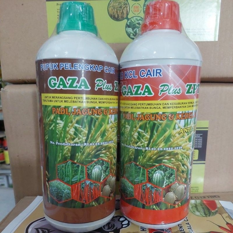 PUPUK SEMPROT CAIR UNTUK PENYUBUR TANAMAN PADI JAGUNG DAN KEDELAI 1 LITER