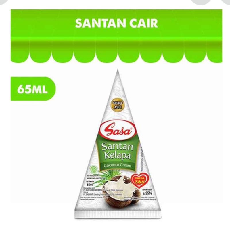 

SASA SANTEN KELAPA CAIR 65ML dapat 4pc