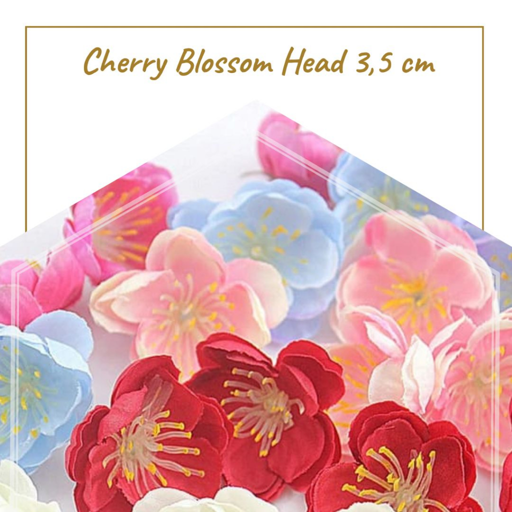 CHERRY BLOSSOM HEAD / Bunga Palsu / Artificial Flower