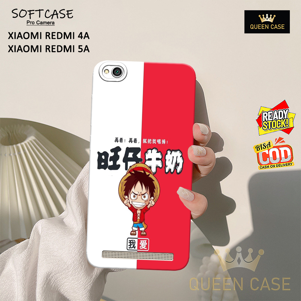 Softcase Pro Camera Anime - Case Hp Xiaomi Redmi 4A / Redmi 5A - Casing Hp Xiaomi Redmi 4A / Redmi 5