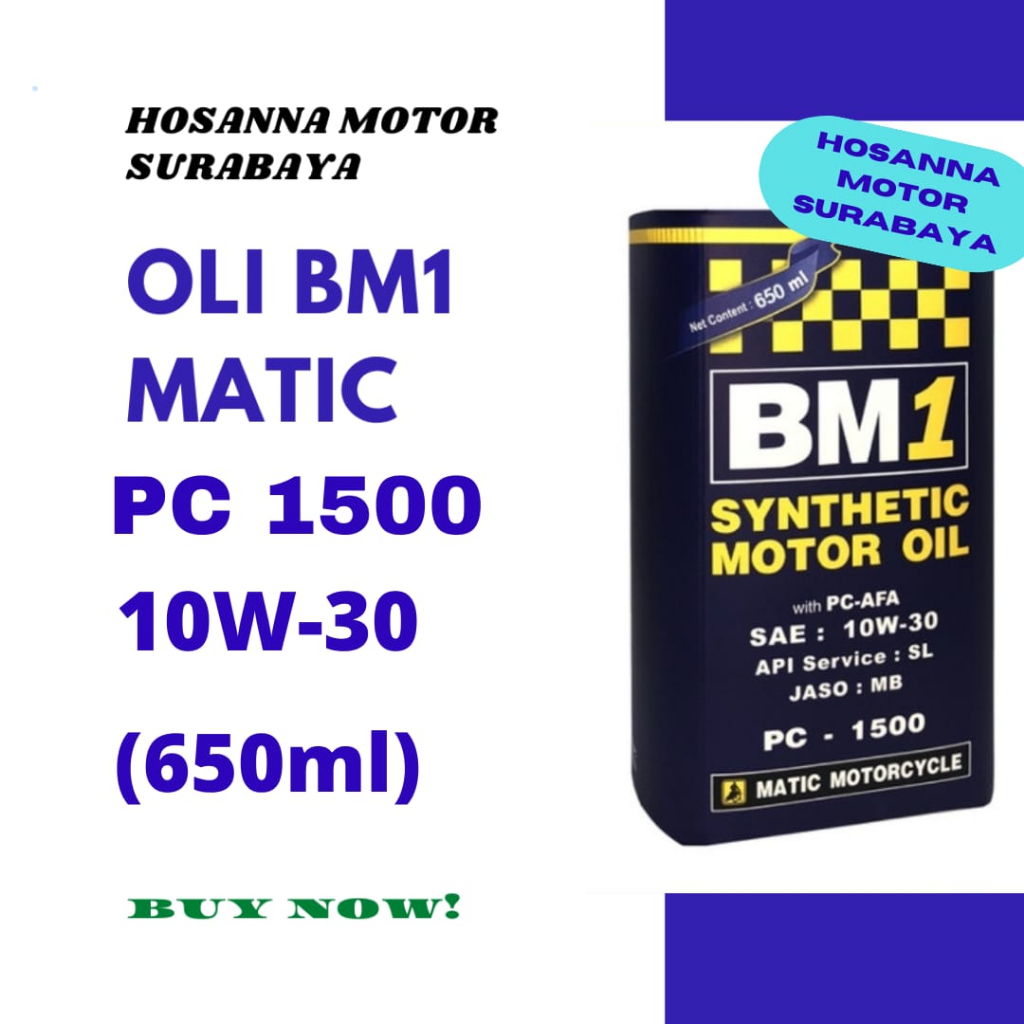 OLI BM1 MATIC PC1500 10W-30 (650ml)