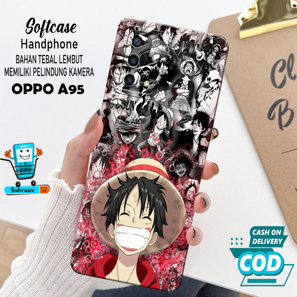 Case Hp OPPO A95 - Softcase OPPO A95 Terbaru - Casing OPPO A95 - Kesing OPPO A95 - Silikon OPPO A95 