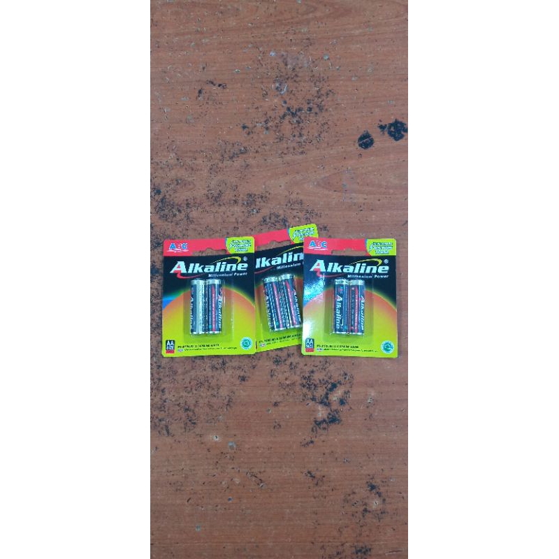 Baterai Alkaline ABC AA