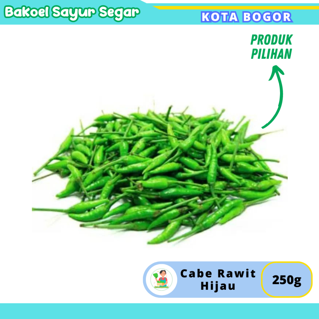 

Cabe Rawit Hijau 250g Sayuran Segar Fresh Selalu Baru Setiap Hari Kota Bogor