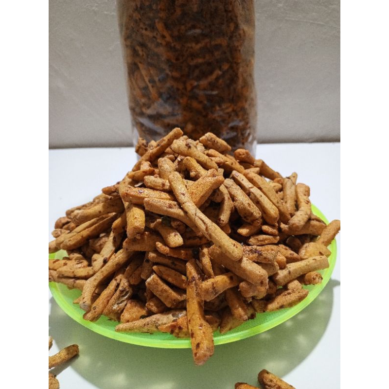 

Basreng Stik Pedas Daun Jeruk Keripik Baso Goreng 500 g