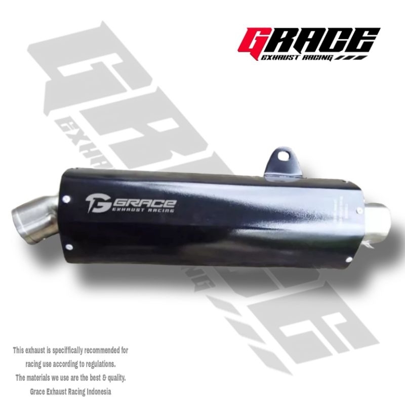knalpot bigvolume original grace type morbidelli silincer only