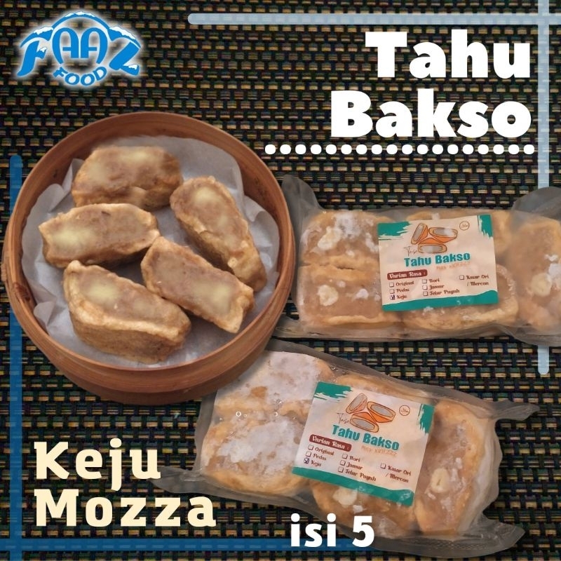 

Tahu Bakso Keju Mozza (Tahu Baso, Taso)