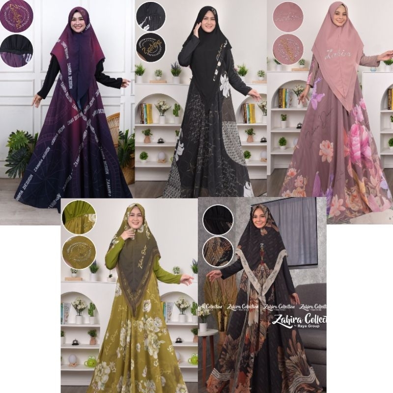 CUCI GUDANG GAMIS SYARI SET KHIMAR PRINTING