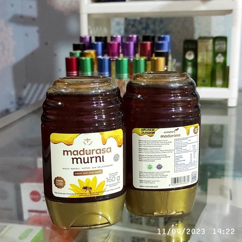 

Madurasa Murni 160gr with Madu Randu Hutan dan Kelengkeng