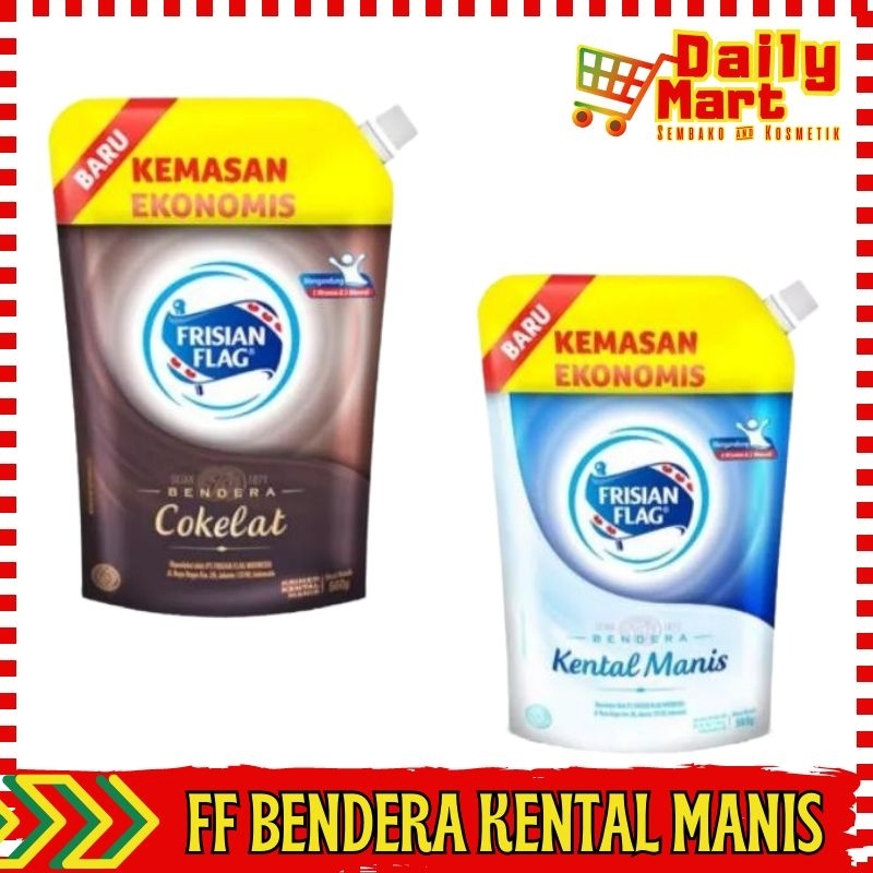 

SEMBAKO DAILYMART / FRISIAN FLAG BENDERA KENTAL MANIS 545 GRAM TERMURAH HEMAT