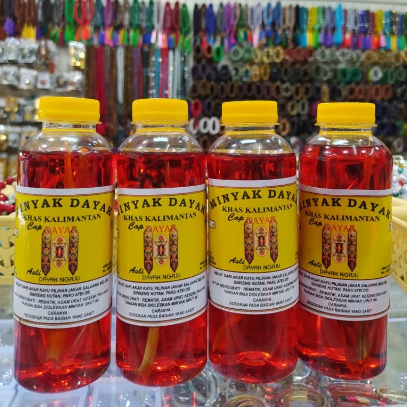 RAMUAN MINYAK URUT DAYAK ASLI KALIMANTAN ISI 250ML