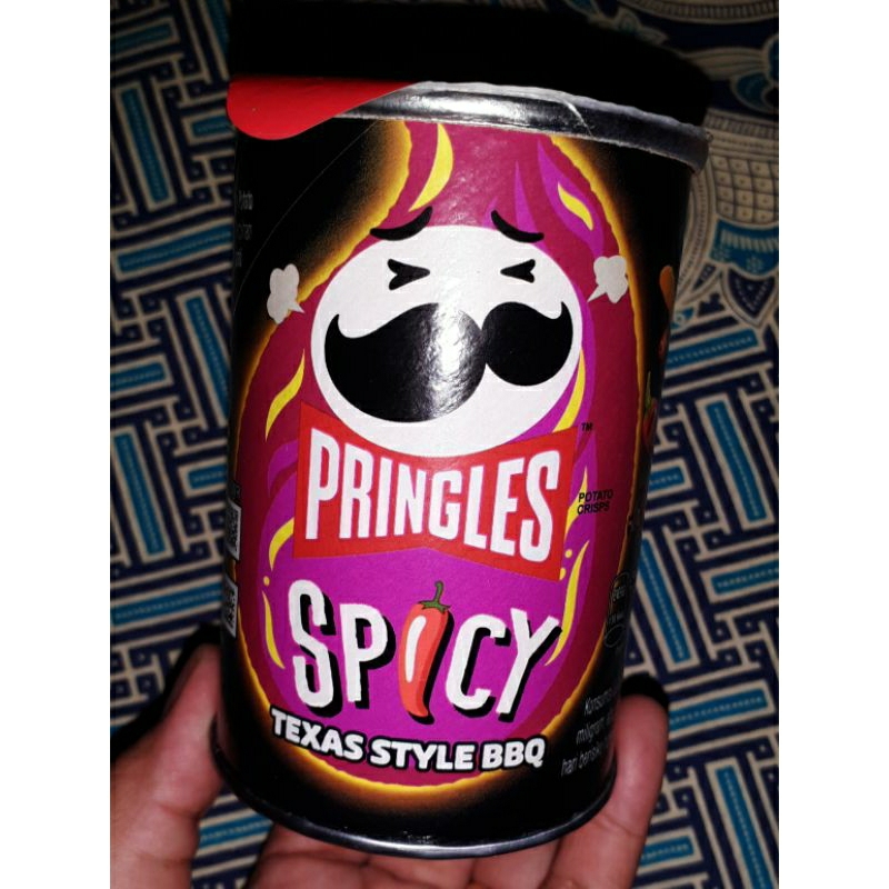 

PRINGLES Potato Crisps Spicy Texas Style BBQ 42gr