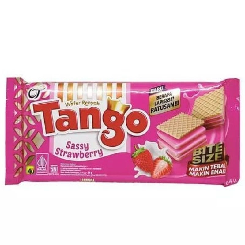 

tango Wafer 39 gram (Perpak isi 10 bungkus)