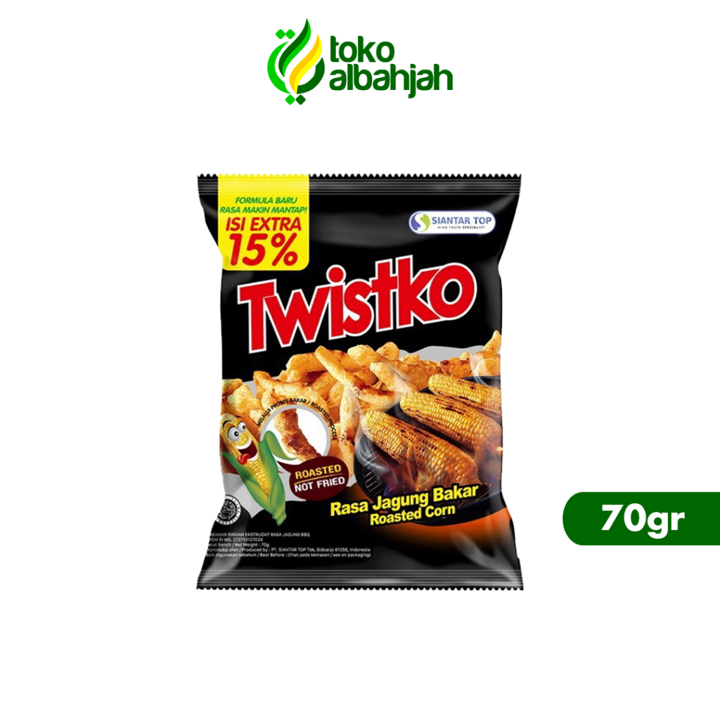 

Twistko / Makanan Ringan / Jagung bakar Roasted corn / Ciki 70gr