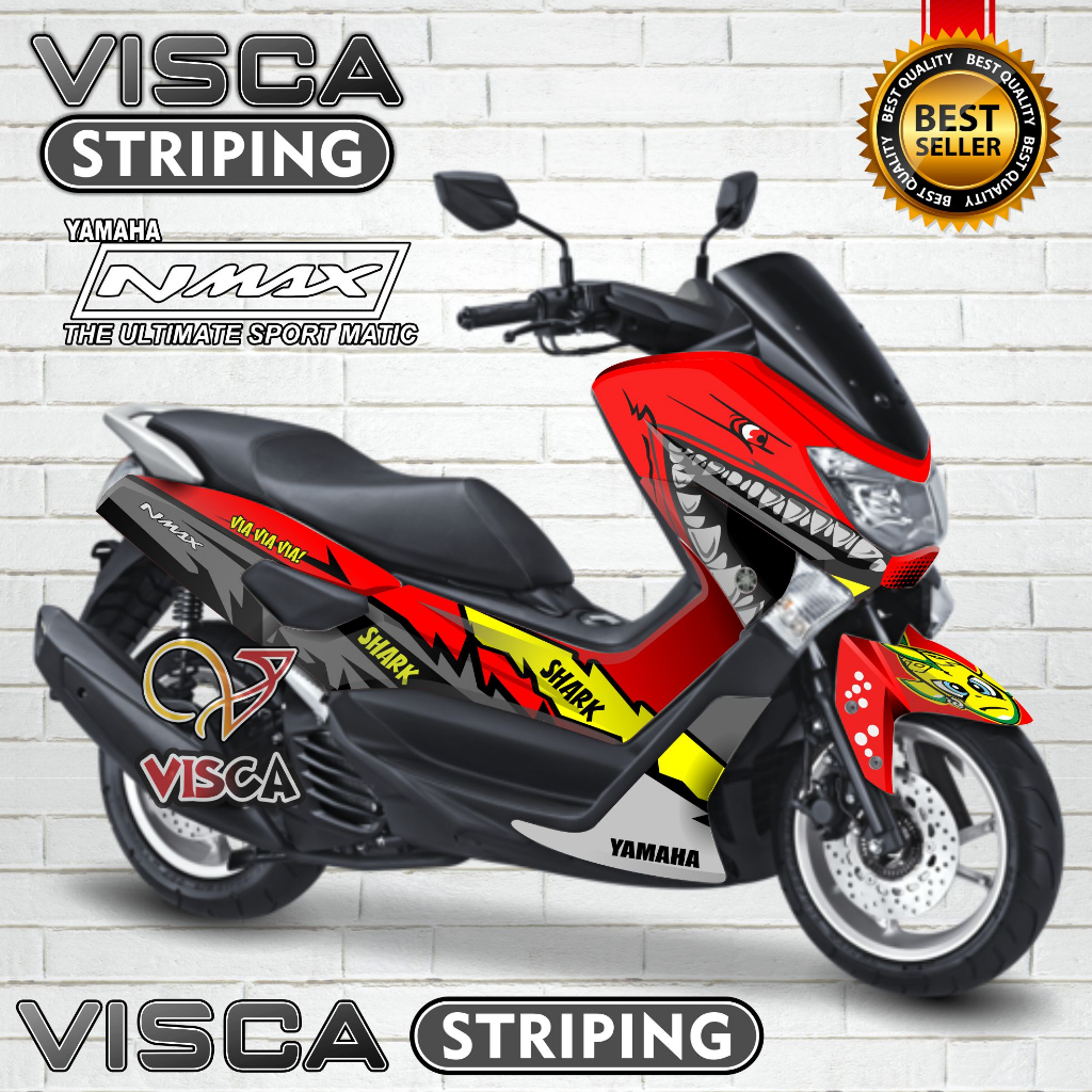 (PROMO SPECIAL) Decal Nmax Old - Decal Nmax Full Body - Dekal Nmax - Stiker Nmax Full Body - Stripin