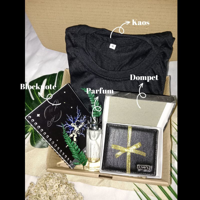 

Hampers Cowok Men Gift Kado Pacar/Anniversary/Ulang Tahun/Wisuda Murah Vol 1