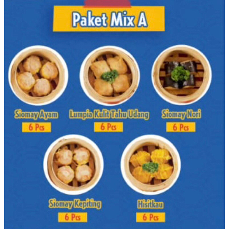 

DIMSUM PAKET MIX A ISI 30pcs