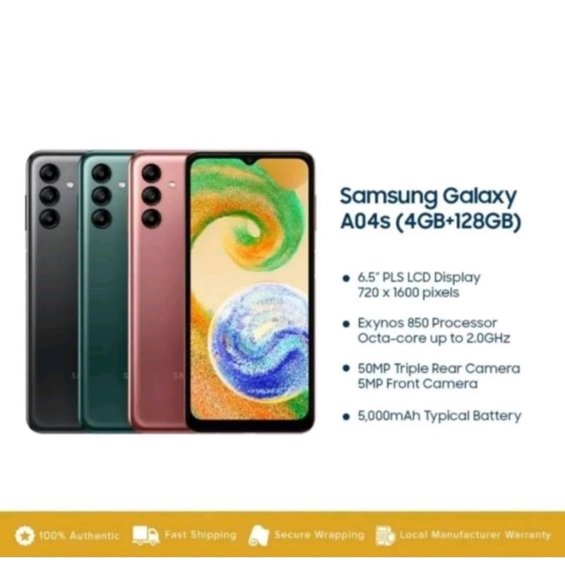 HP SAMSUNG A04S RAM 4 / 128 GB