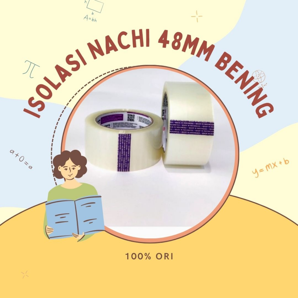 

[ARION STORE] IsolasI Nachi 48MM / 2 Inch X 100 Yards / Isolasi Besar Nachi [PCS]
