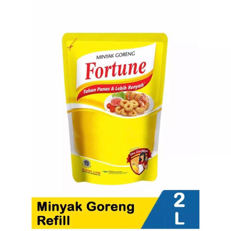 

Minyak Goreng Fortune Kemasan 2 Liter