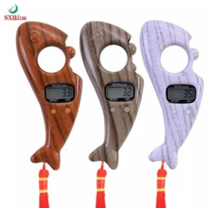 SXH Tasbih Digital Kayu LED Ikan - 2045S
