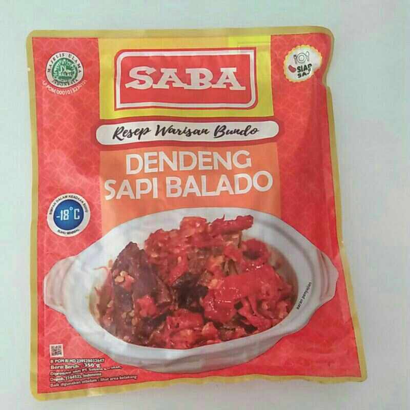 

Saba Dendeng Balado 350g