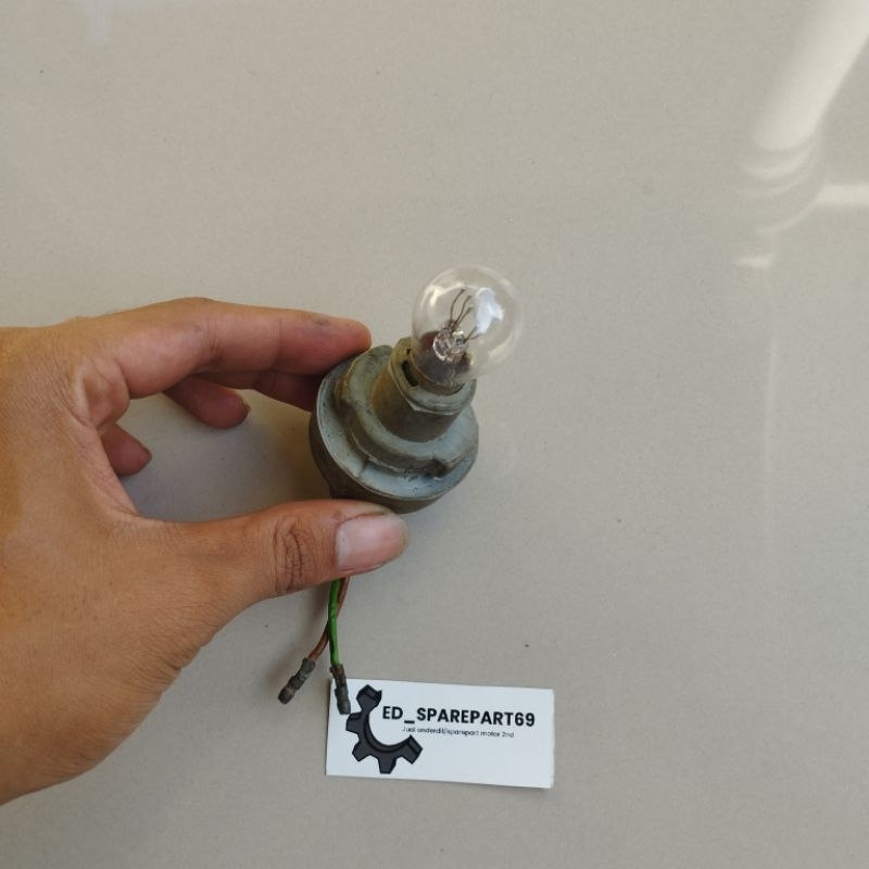 fiting lampu soket lampu rumah lampu belakang stoplamp honda gl pro gl max original