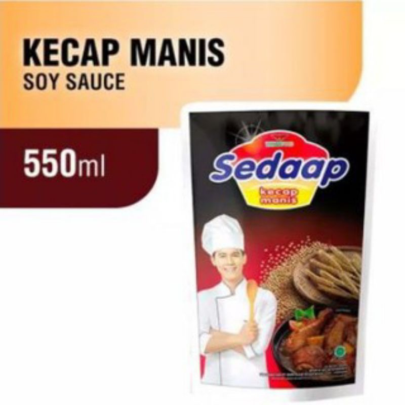 

Murah!!! Sedaap Kecap Manis Kemasan 550Ml Reff Pouch