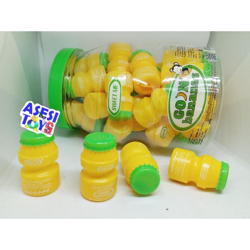 

permen anak warung rasa mints karakter banana 30pcs