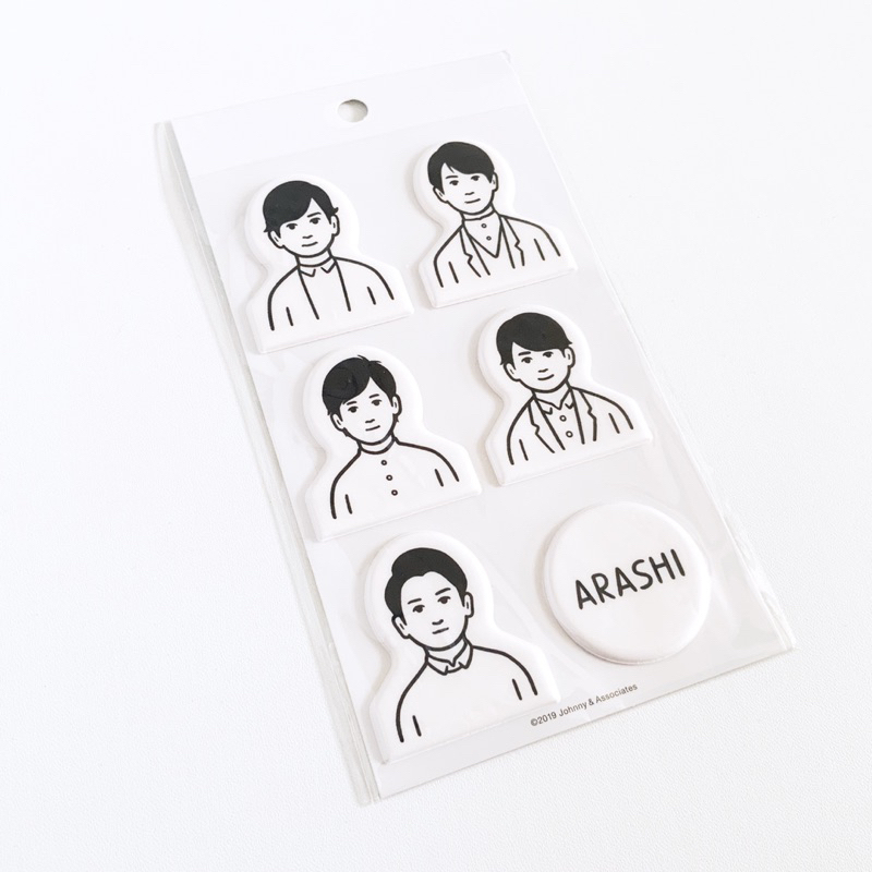 Arashi x Noritake Journey exhibition stickers set