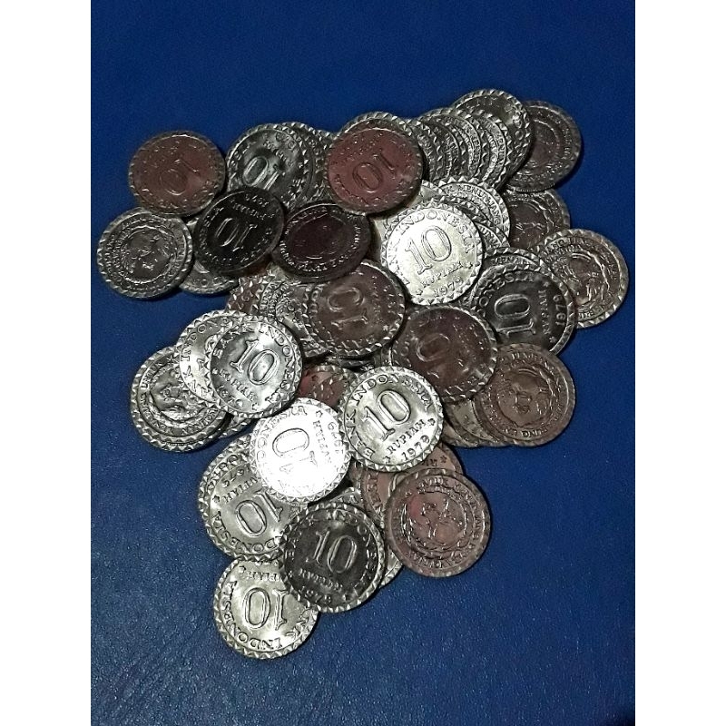Koin 10 Rupiah Tabanas 1979 (Baru/Gress)