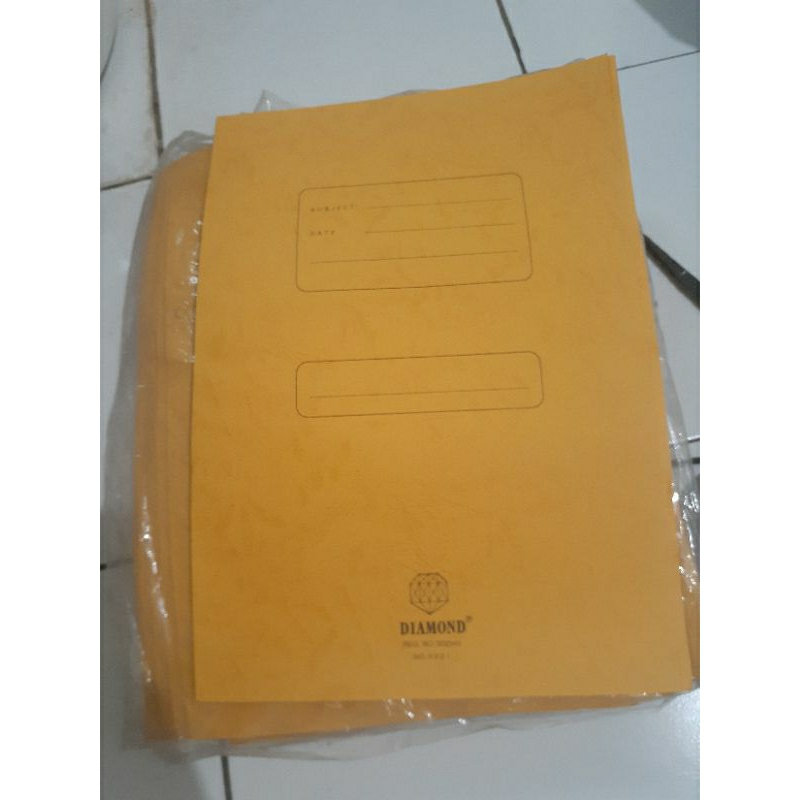 

Map kertas ukuran F4 warna orange saja