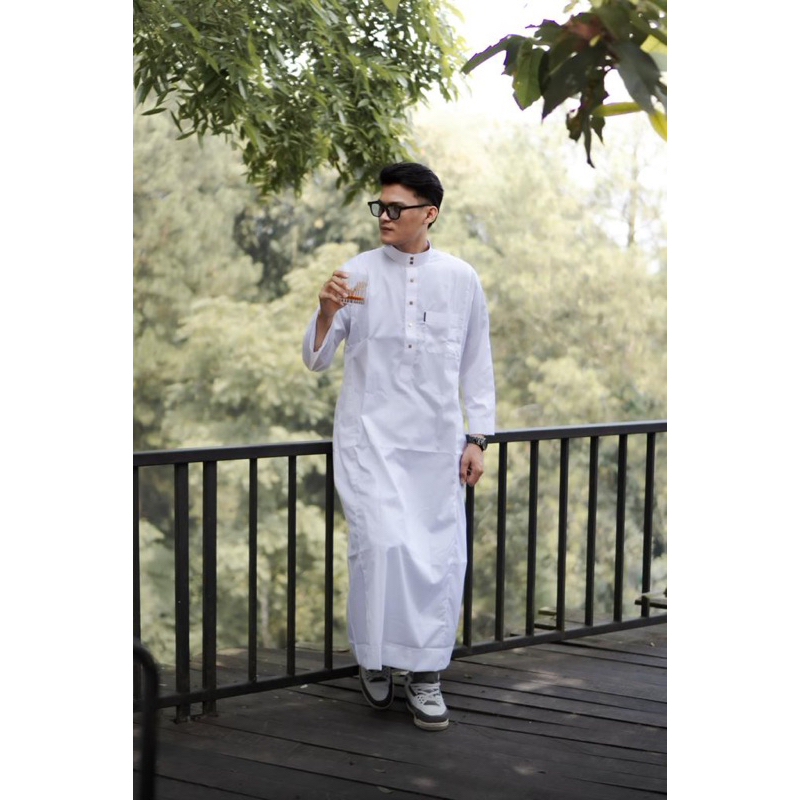jubah / gamis saudi BIN OSMAAN  brand premium exclusive jubah haromain jubah saudi jubah premium jub