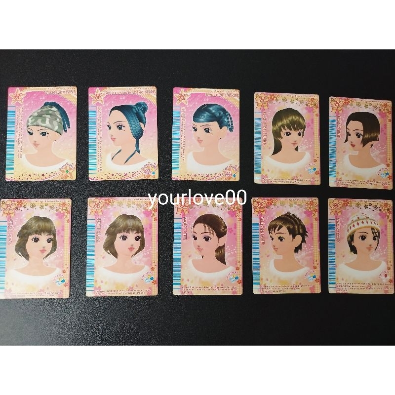 Love and Berry Dress up and Dance Hair & Makeup Card