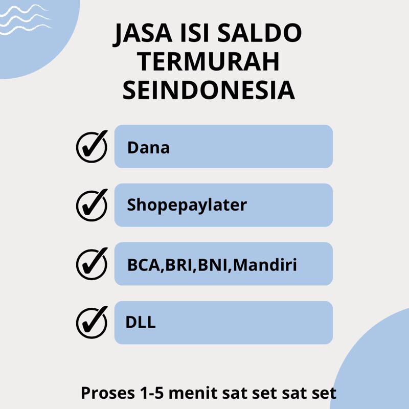 

Top up/isi saldo tanpa ribet termurah seindonesia