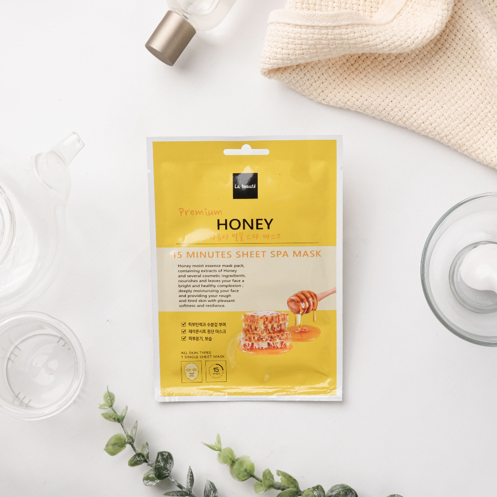 Masker Wajah Korea | Sheet Mask | Sheet Mask La Beaute ( 10 pcs )