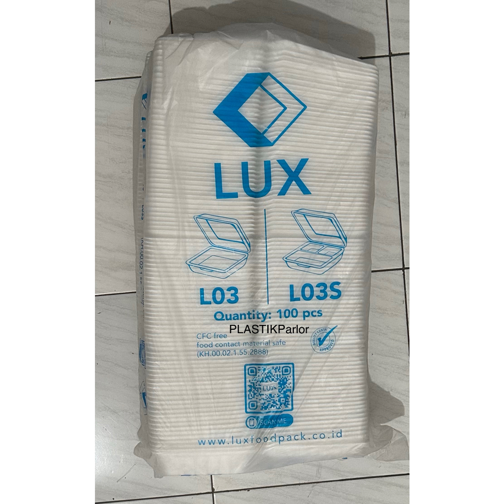 Styrofoam / Foam Nasi Uk. Besar / L03 (INSTANT ONLY)