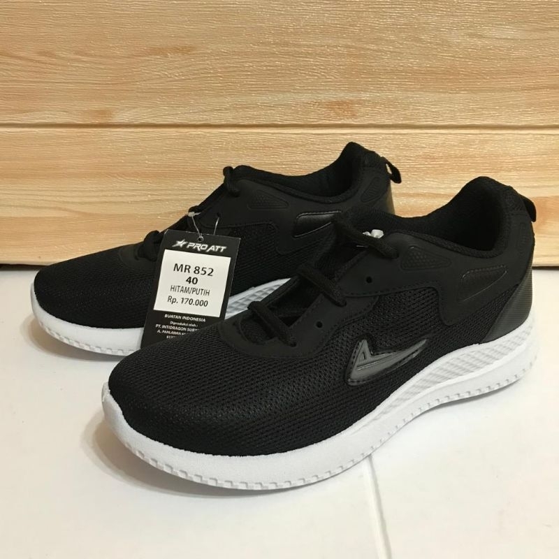 Sepatu PRO ATT MR 852 Hitam/putih Size 40-42