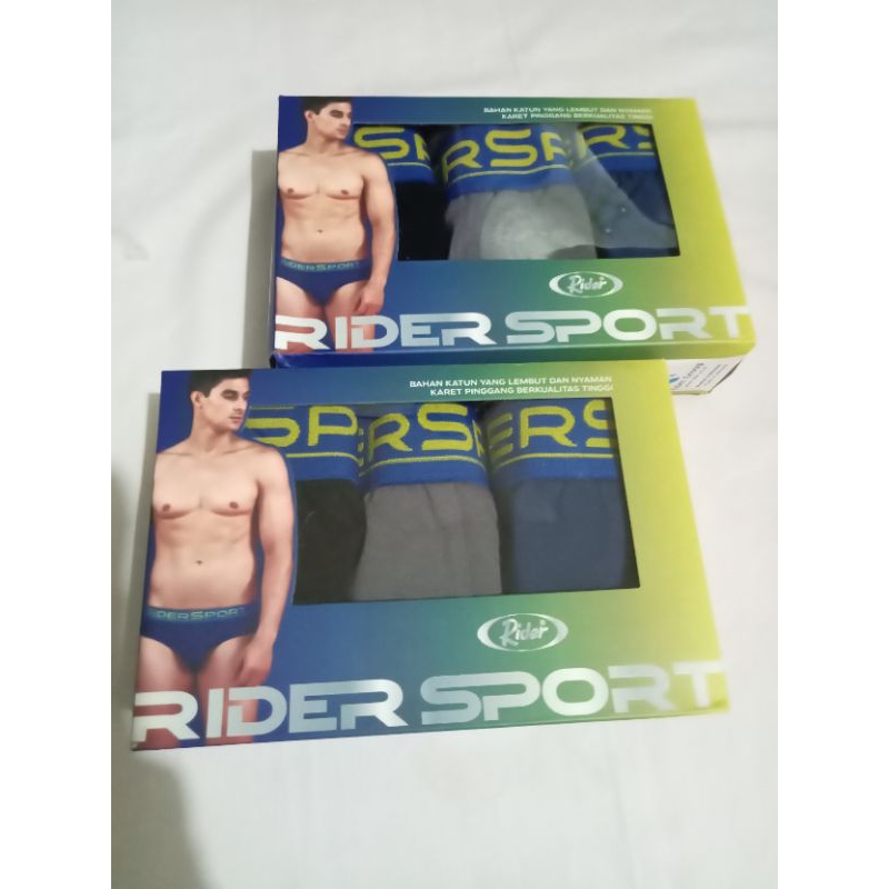 celana dalam pria rider sport 761,celana dalam cowok isi 3 pcs