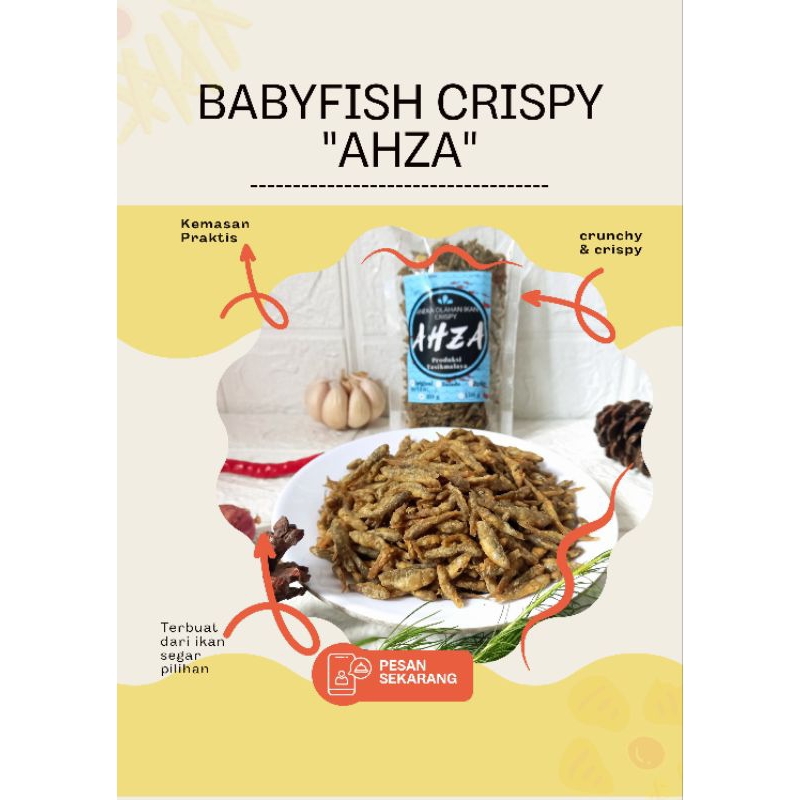 

babyfishcrispy/ikancrispy/babyfishahza