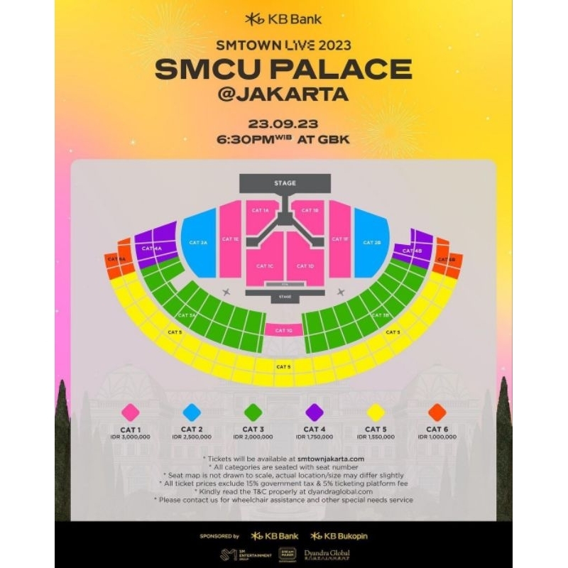 Tiket Konser SMTOWN in JAKARTA - SOLD