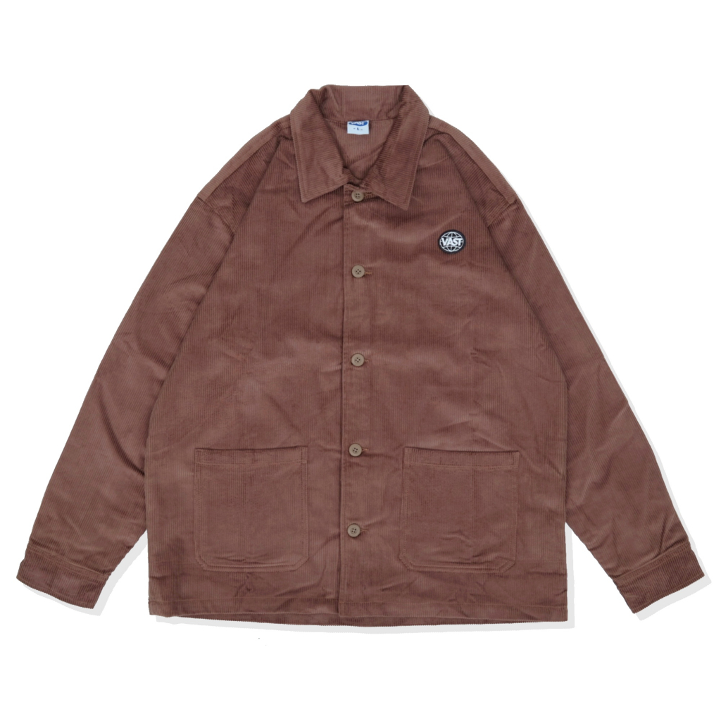 Vast Jacket - Corduroy - Logo - VCJ-01 - Brown