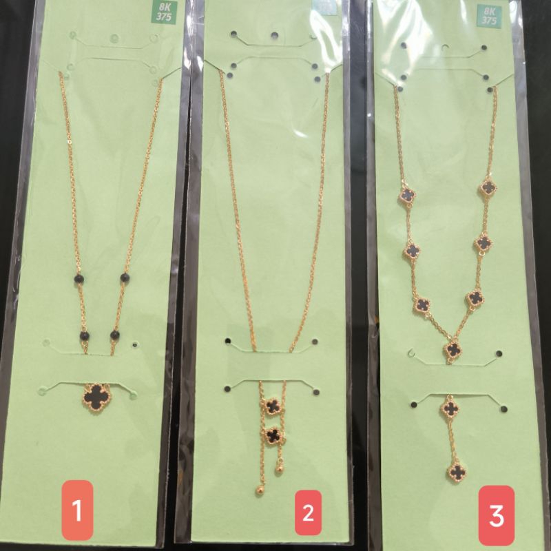 Kalung, gelang, cincin, liontin, giwang van Cleef new UBS Kadar 8K 375