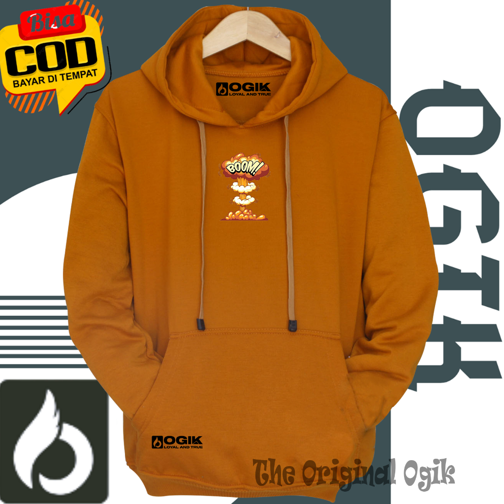 Hoodie Terbaru Oversize Original 100% Distro Bandung Switer Hodi Terlaris Bahan Katun Jaket Pria War